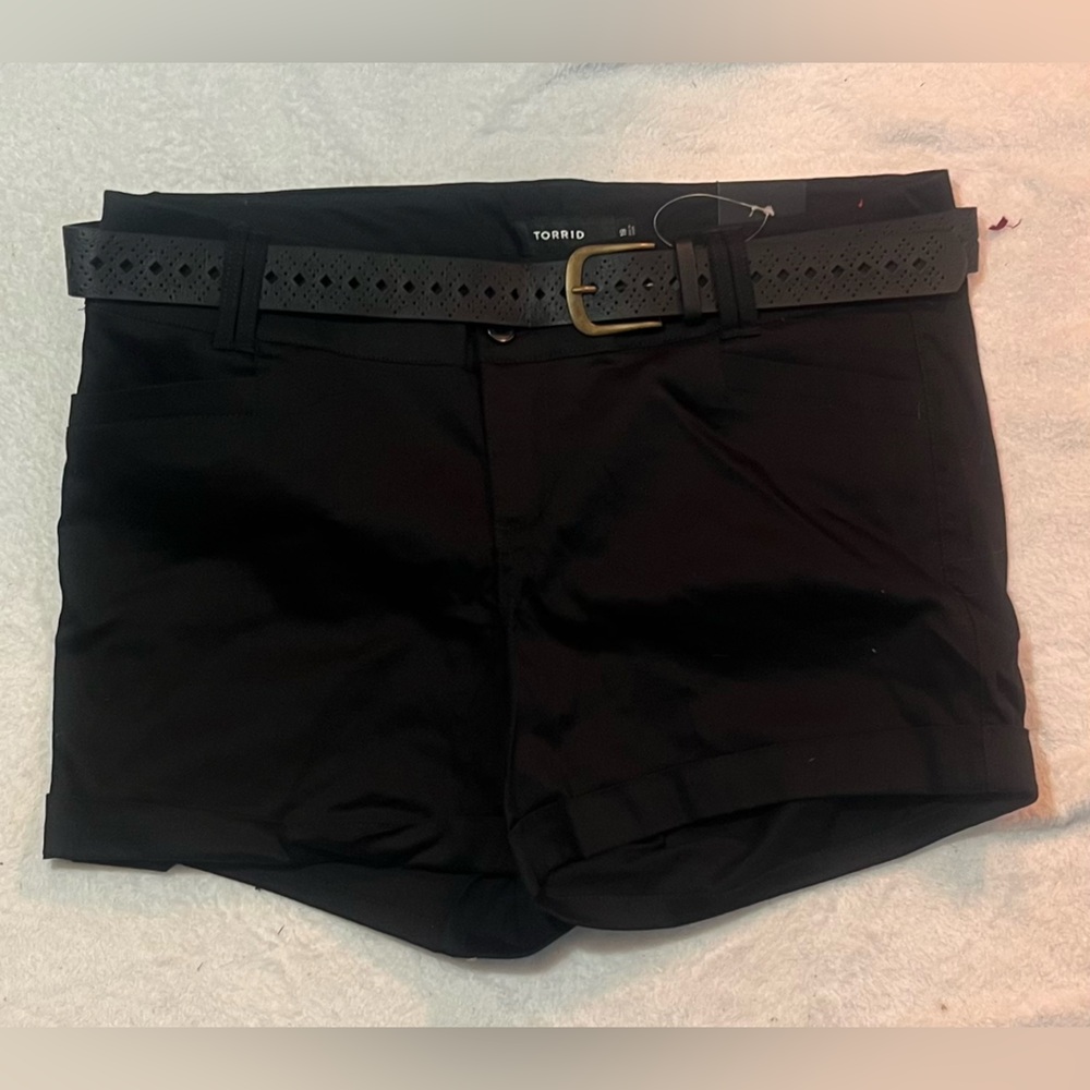 Black Torrid Short Shorts